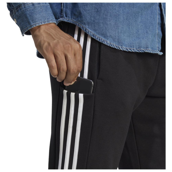 Adidas Ανδρικό παντελόνι φόρμας Essentials French Terry Tapered Cuff 3-Stripes Pants